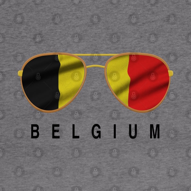 Belgium Sunglasses, Belgium Flag, Belgium gift , Belgian by JayD World